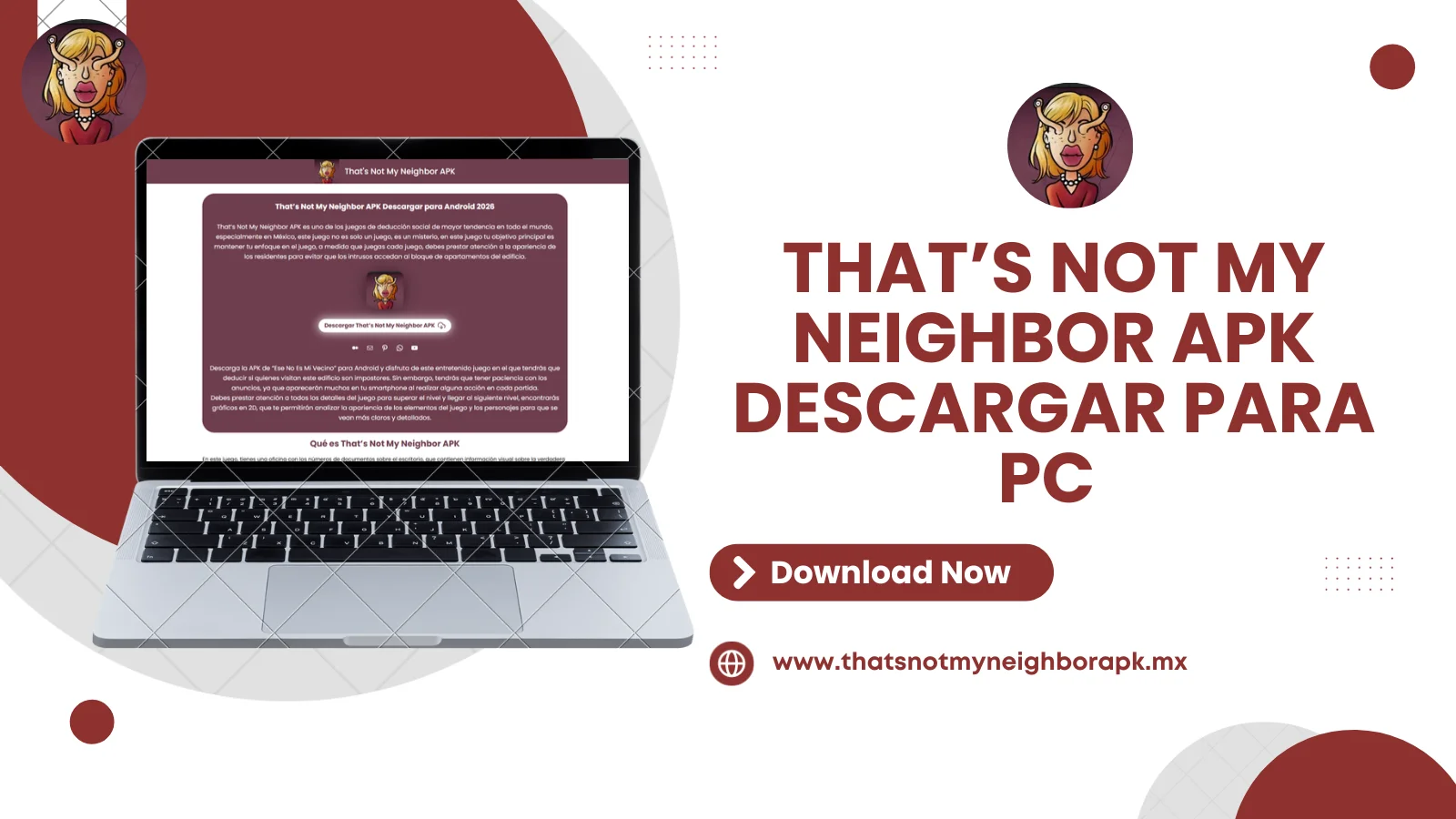 Descargar That’s Not My Neighbor APK Para PC ventana 100% Working 2026 thatsnotmyneighborapk.mx